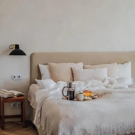 公寓 Loft Mit Blick Ins Gruene Und Balkon