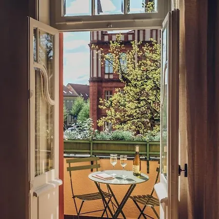 公寓 Loft Mit Blick Ins Gruene Und Balkon